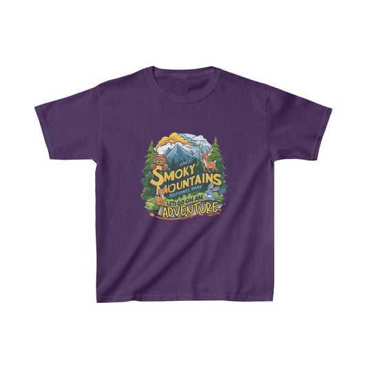 Great Smoky Mountains National Park Adventure Kids Heavy Cotton™ Tee