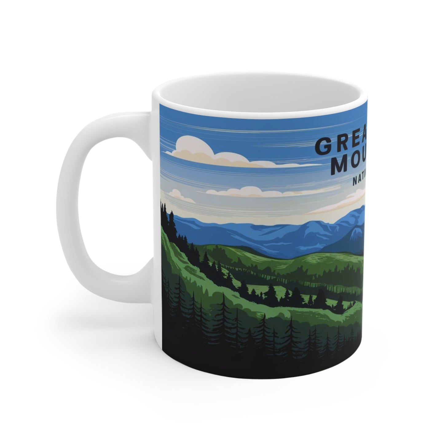 Great Smoky Mountains National Park Coffee Mug 11oz