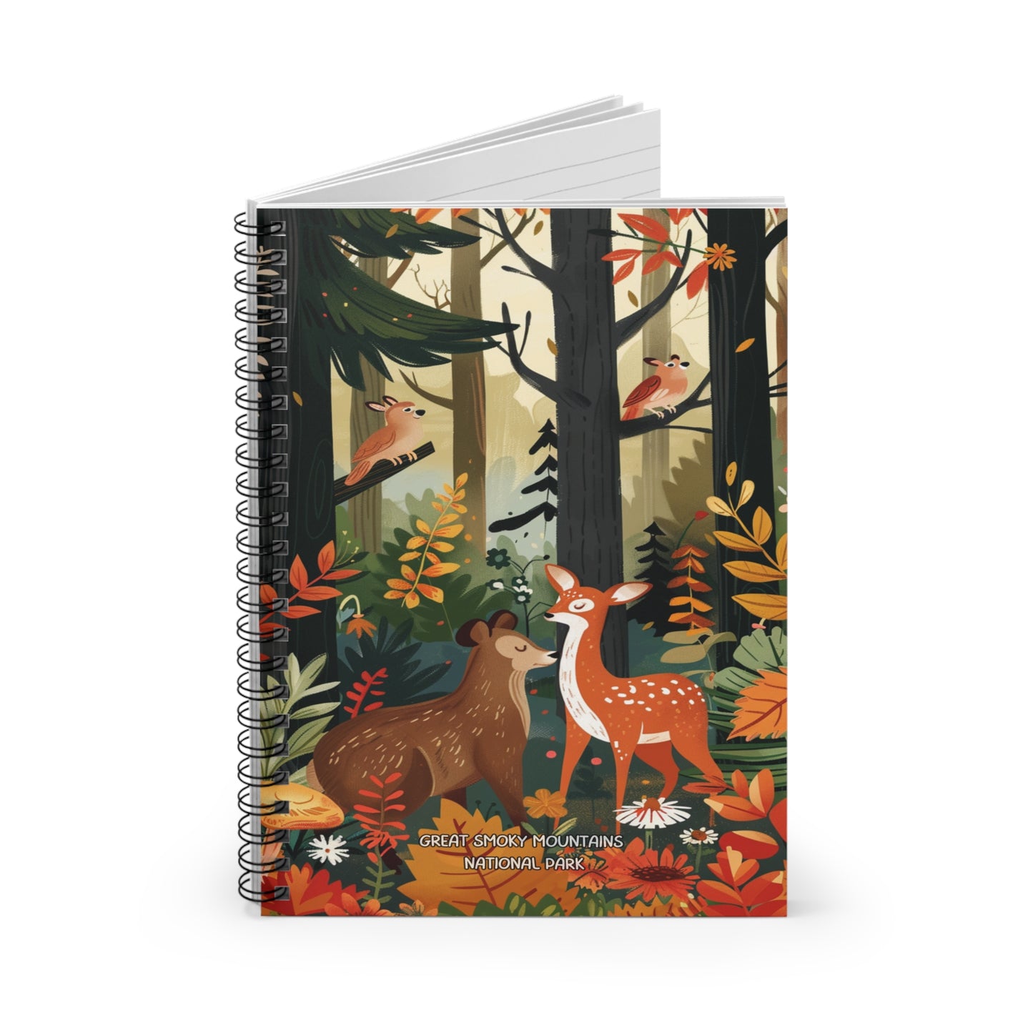 Great Smoky Mountains National Park Kids Spiral Notebook - Ruled Line