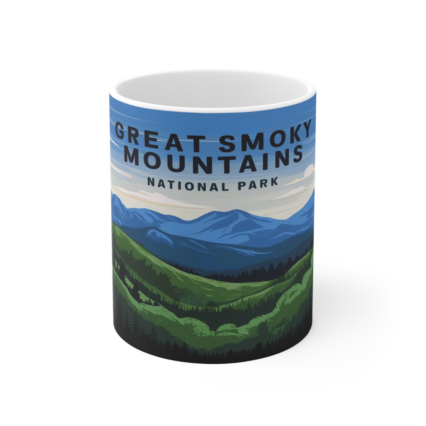 Great Smoky Mountains National Park Coffee Mug 11oz