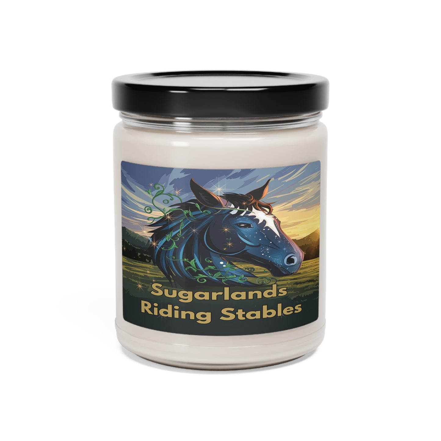 Sugarlands Riding Stables Horse Head Scented Soy Candle, 9oz