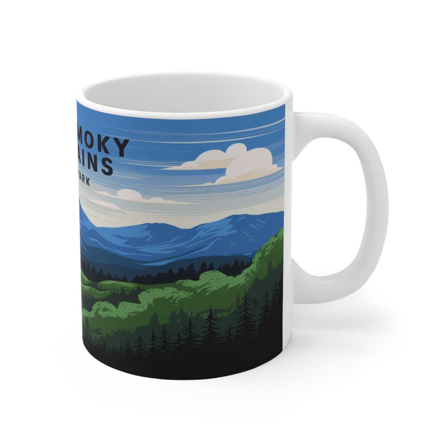 Great Smoky Mountains National Park Coffee Mug 11oz