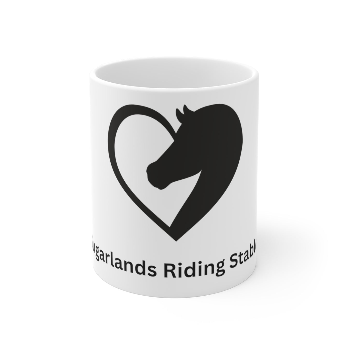 Sugarlands Riding Stables Horse Heart Coffee Mug 11oz