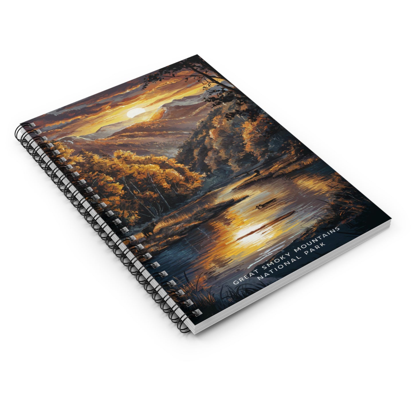 Great Smoky Mountains National Park Creek Spiral Notebook - Ruled Line