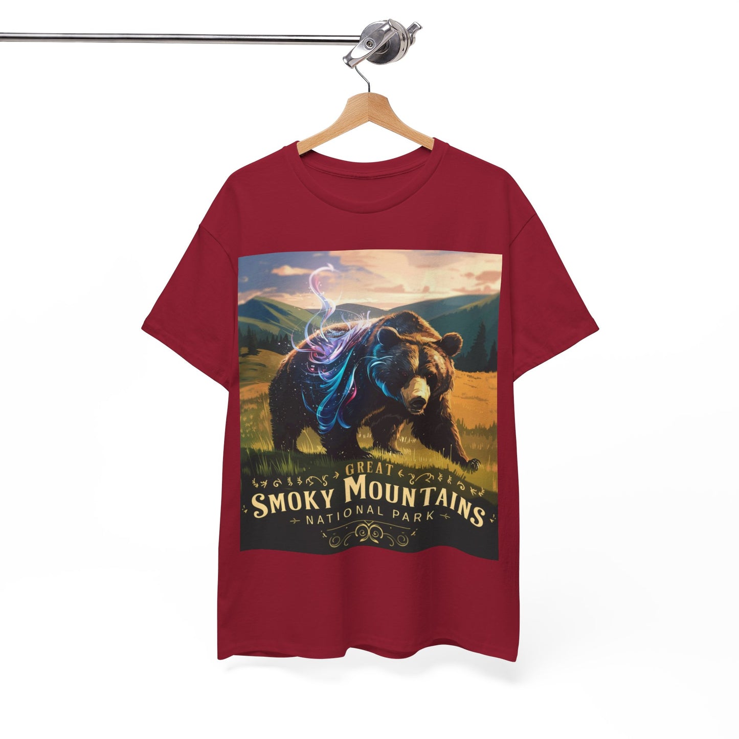 Unisex Great Smoky Mountain National Park Black Bear In Field