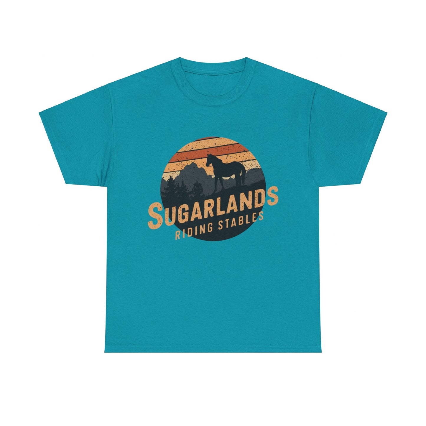 Sugarlands Riding Stables Mountain Horse Unisex Heavy Cotton Tee