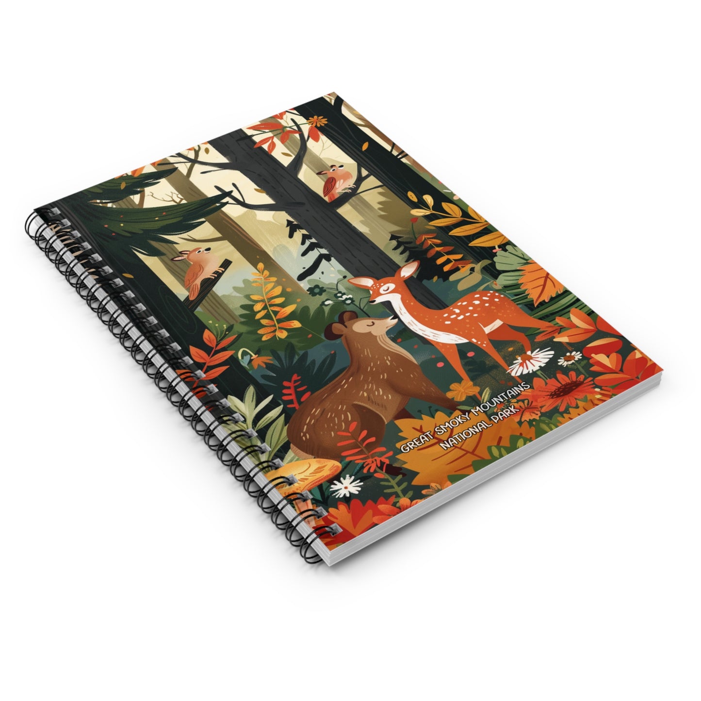 Great Smoky Mountains National Park Kids Spiral Notebook - Ruled Line