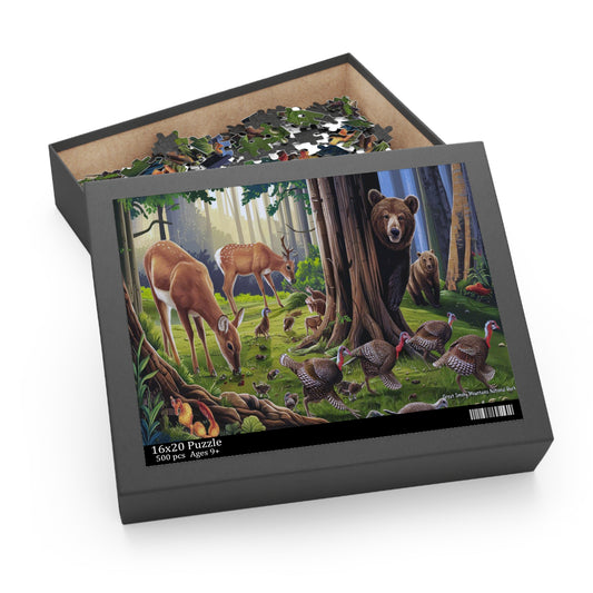 Great Smoky Mountain National Park Animals Puzzle (252, 500-Piece)